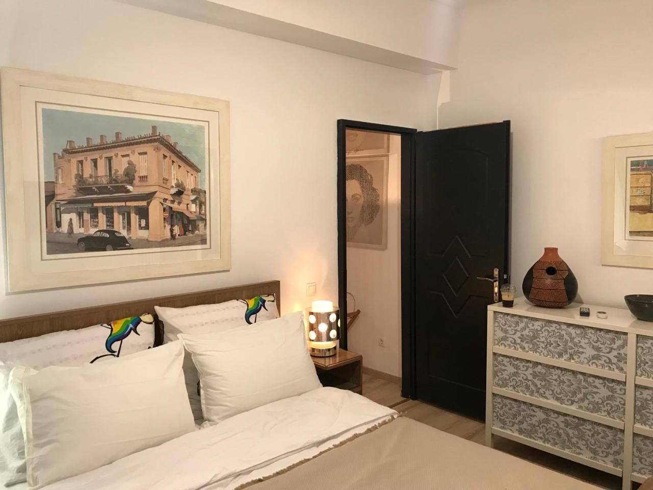 Apartmán Artistic Designer Flat Atény Exteriér fotografie