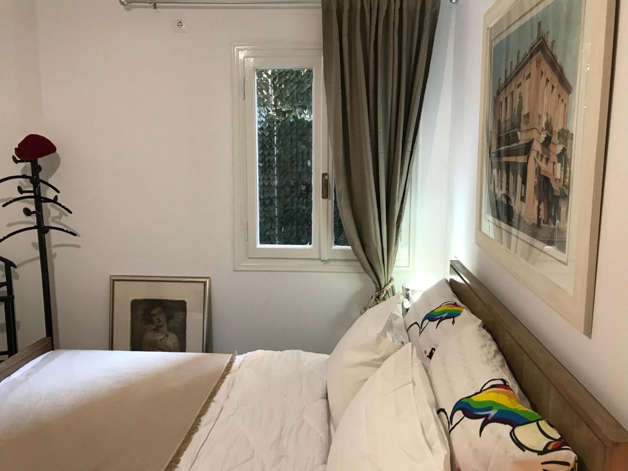 Apartmán Artistic Designer Flat Atény Exteriér fotografie
