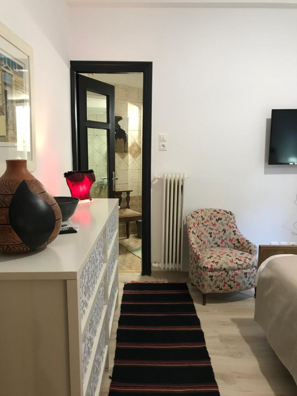 Apartmán Artistic Designer Flat Atény Exteriér fotografie